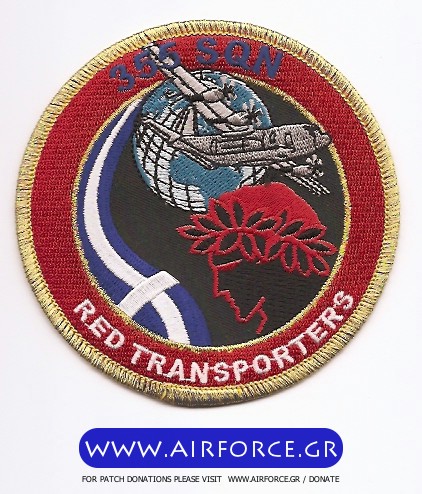 356 Squadron Patches - C-130 HERCULES TYPE - 356 Tactical Transport ...